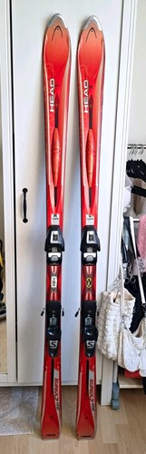 Head ski 170 - 170, rot/schwarz